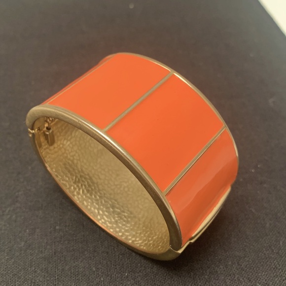 Clemson Orange Cuff Designer Inspired Bracelet - Picture 2 of 4